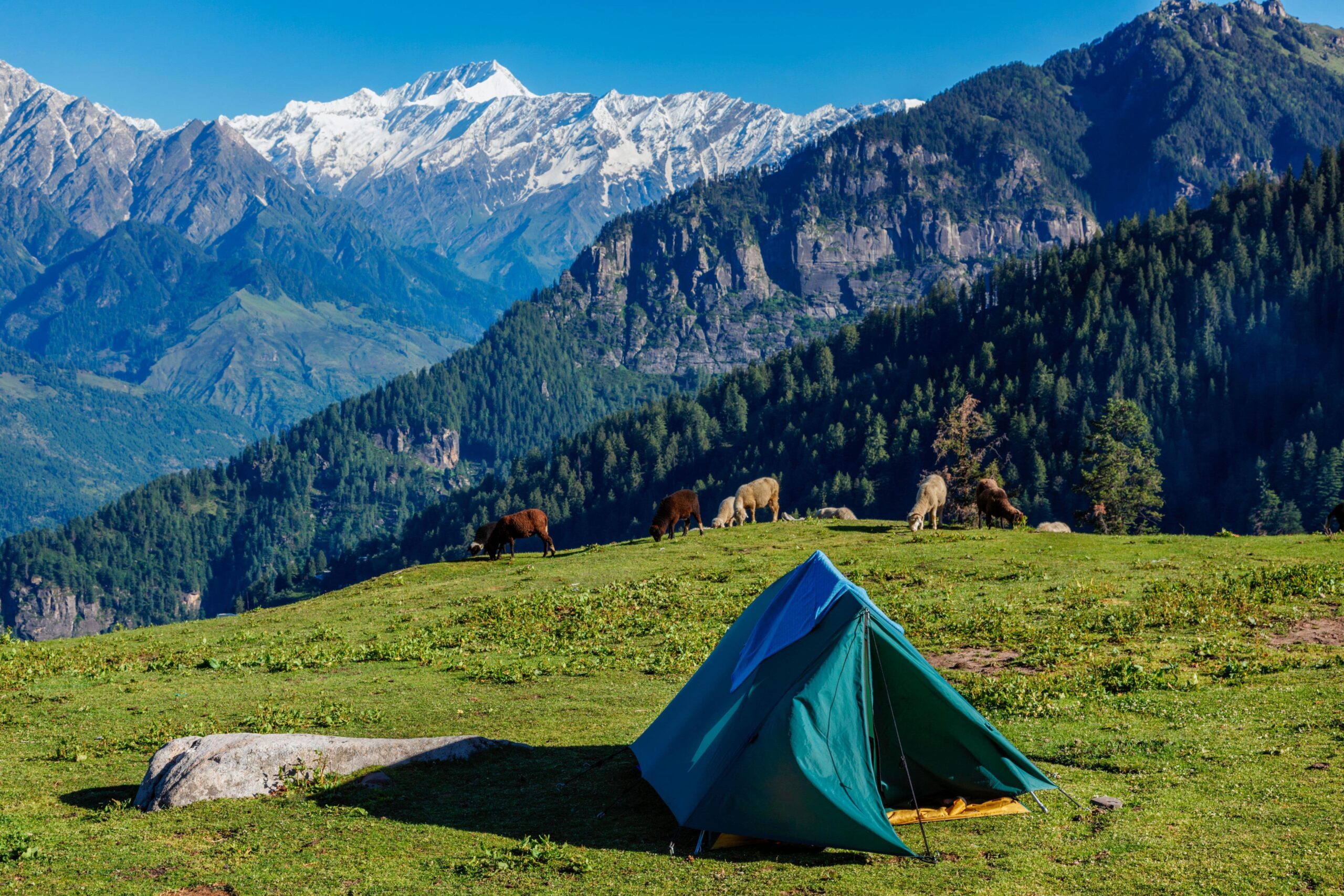 Solang Valley – Family Camping Places in Himachal Pradesh